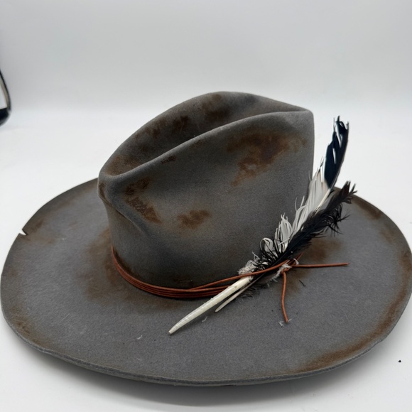American Hat Co. Like Stetson Vintage hand finished one of a kind size 7
